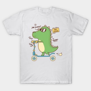 SCOOTER DINO T-Shirt